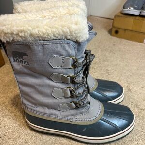 Sorel Nylon Waterproof Boots - mens 7.5 / womens 9